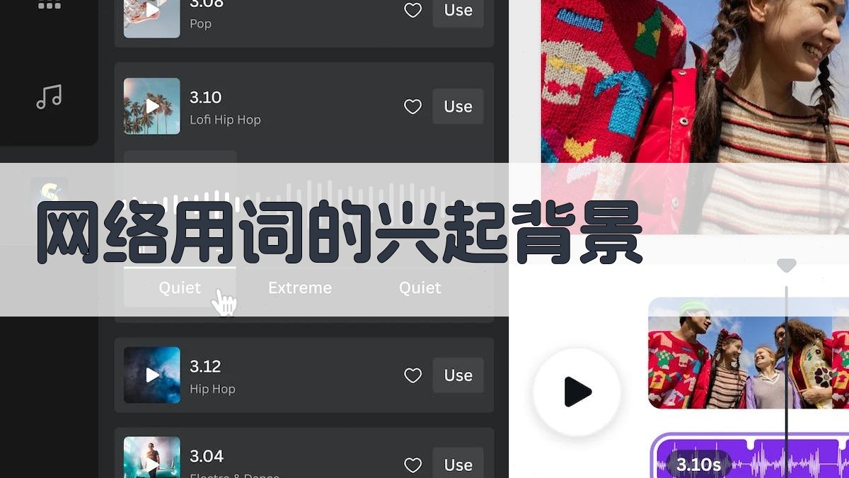 网络用词的兴起背景 图1