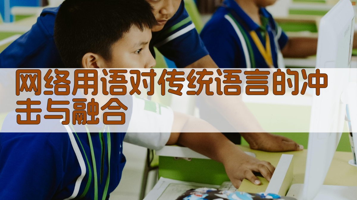 网络用语对传统语言的冲击与融合 图3