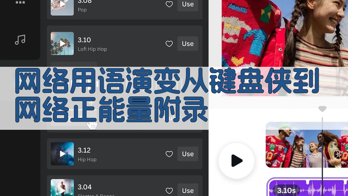 网络用语演变从“键盘侠”到“网络正能量” · 附录 图5