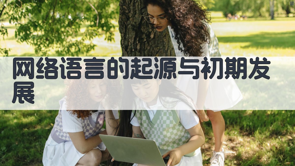 网络语言的起源与初期发展 图1