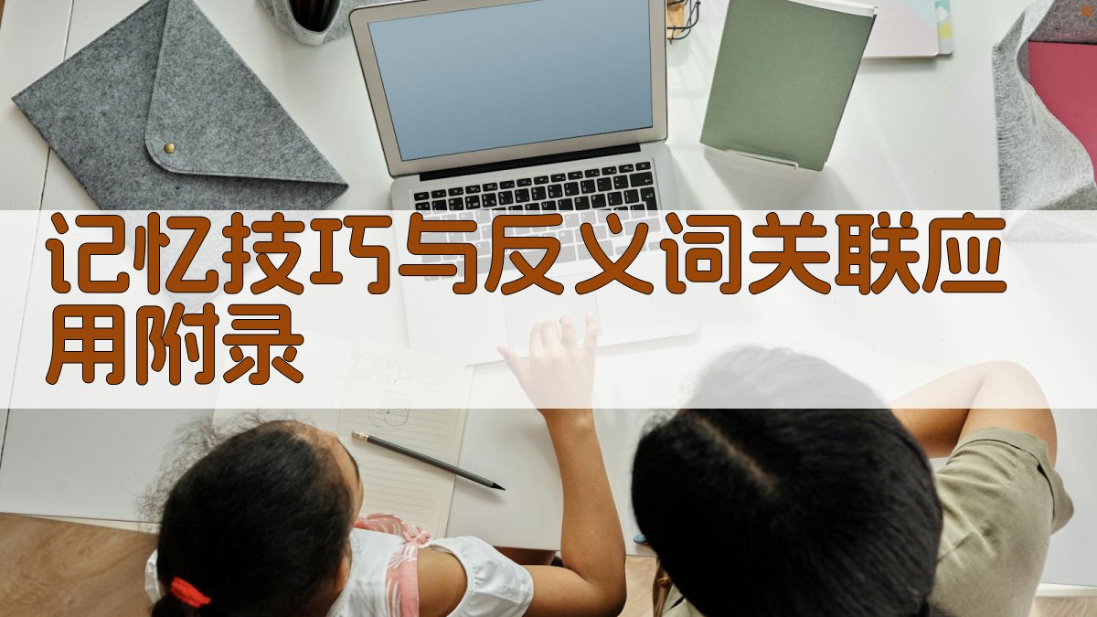 记忆技巧与反义词关联应用 · 附录 图3