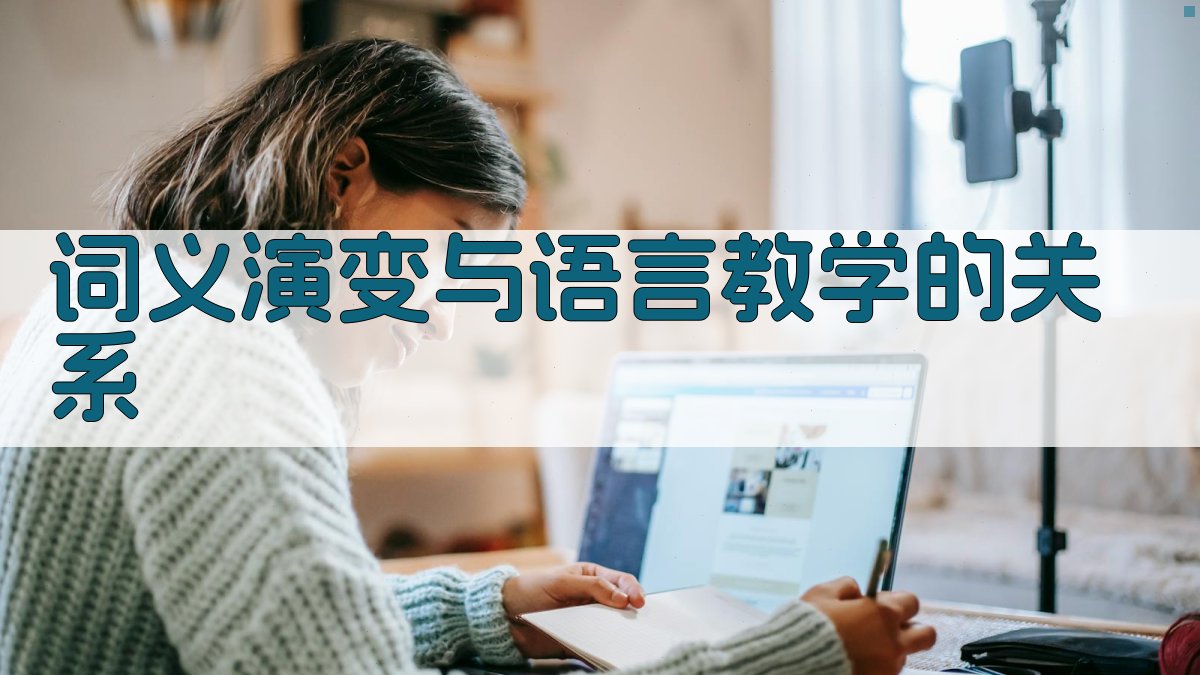 词义演变与语言教学的关系 图2