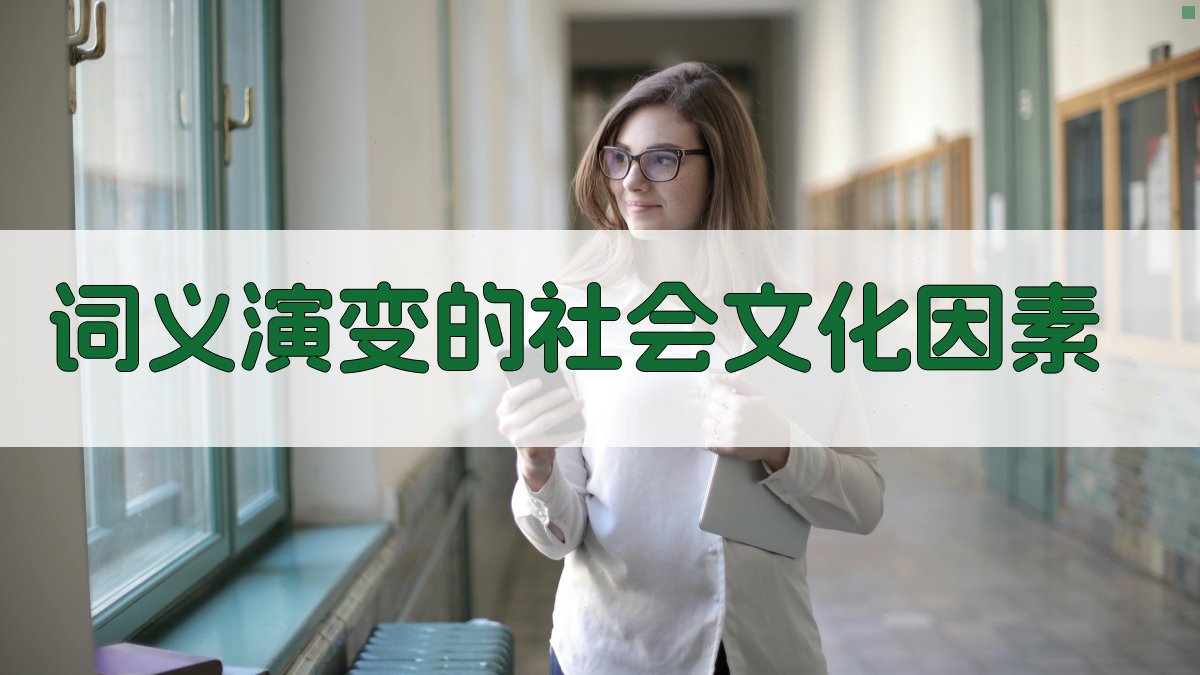 词义演变的社会文化因素 图3