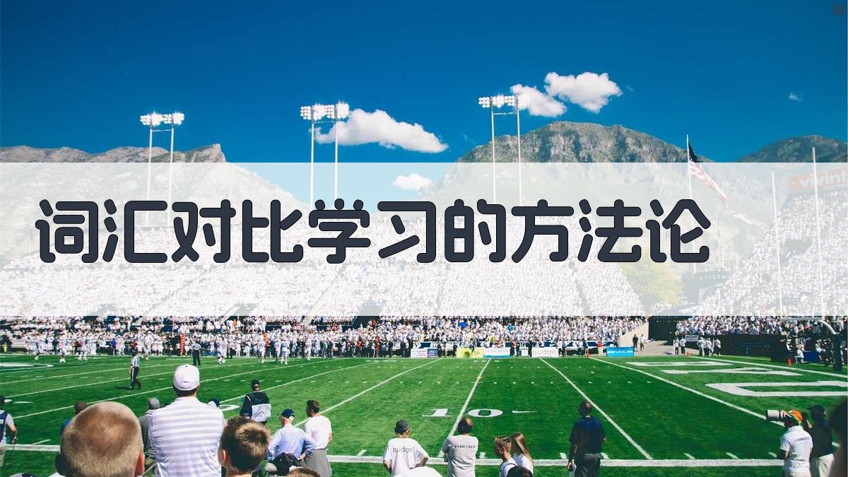 词汇对比学习的方法论 图1
