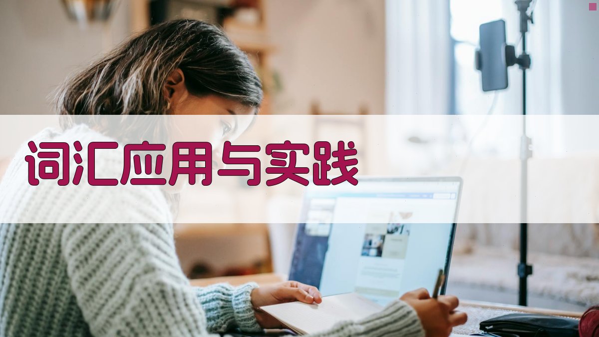 词汇应用与实践 图2