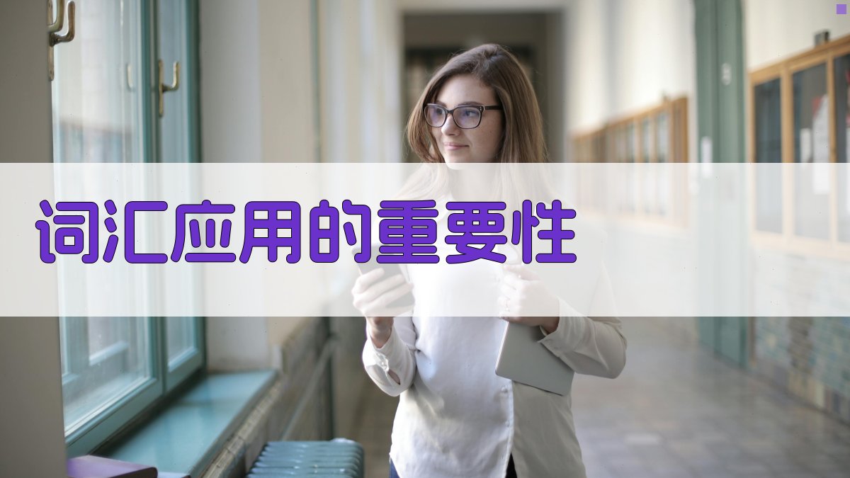 词汇应用的重要性 图1