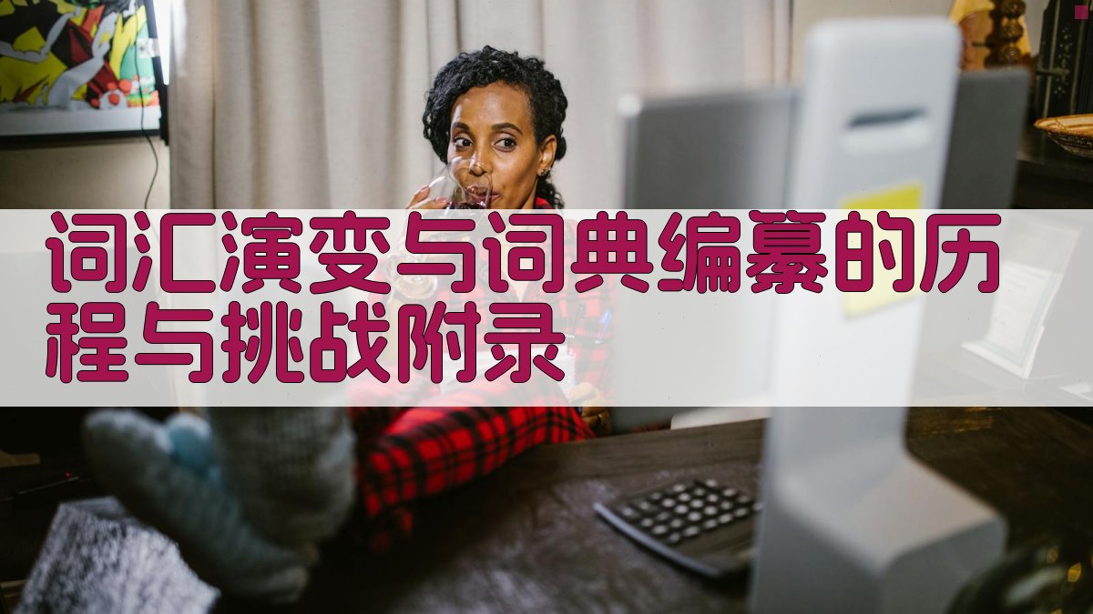 词汇演变与词典编纂的历程与挑战 · 附录 图3