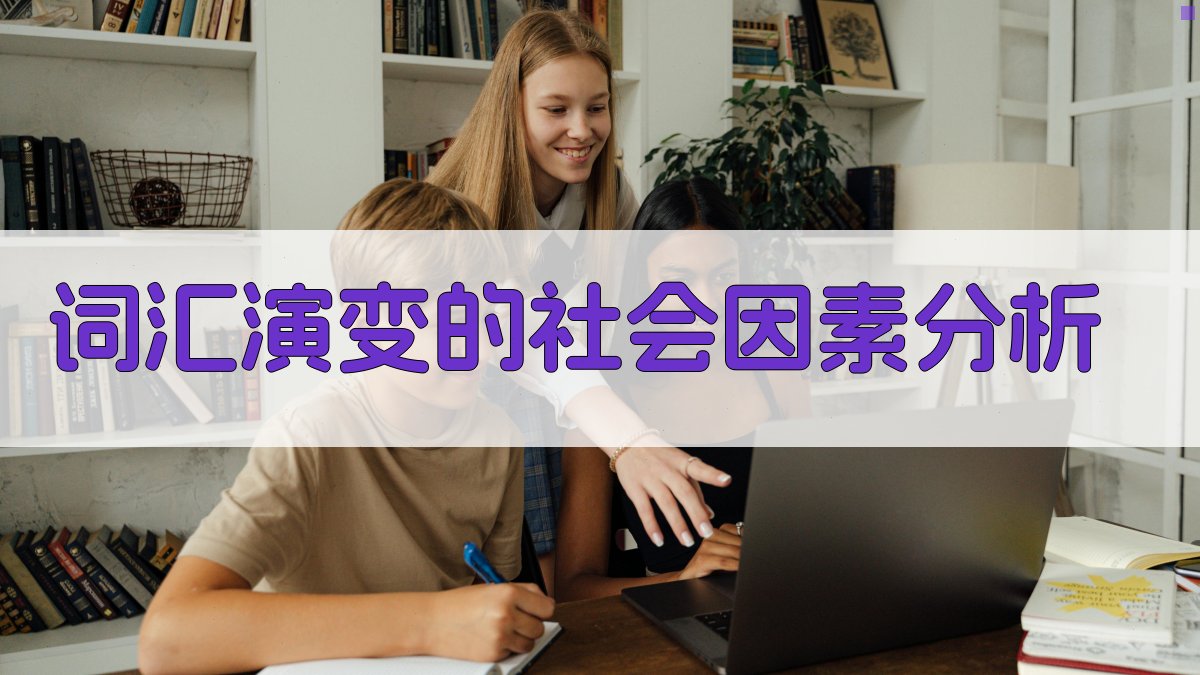 词汇演变的社会因素分析 图2