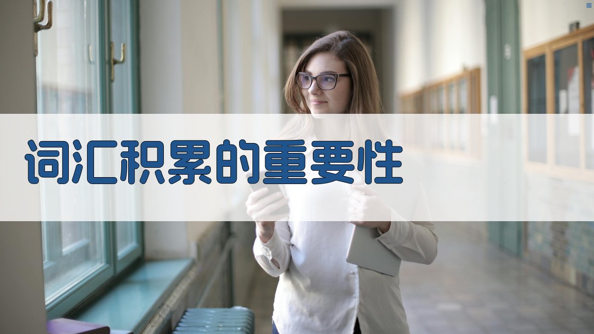 词汇积累的重要性 图1