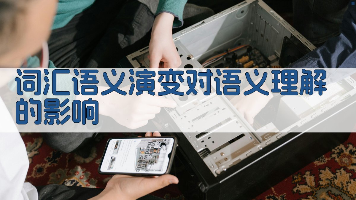 词汇语义演变对语义理解的影响 图2