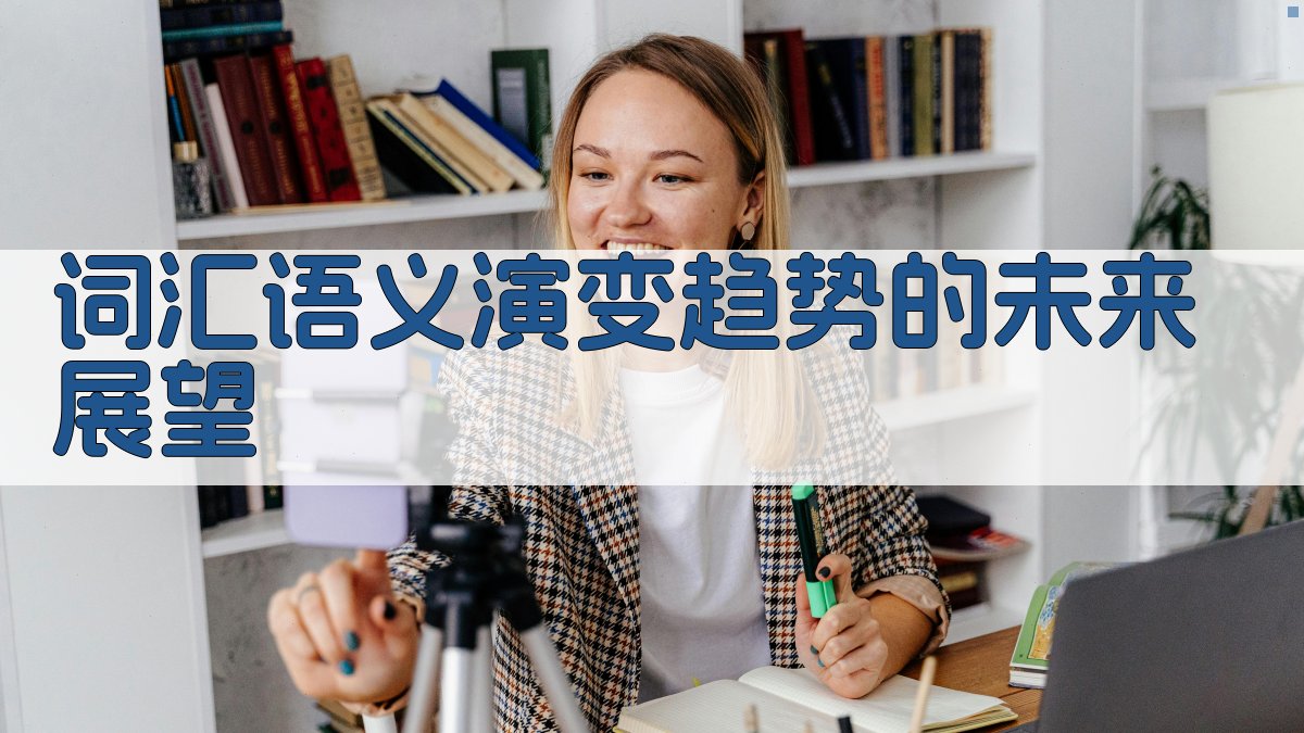 词汇语义演变趋势的未来展望 图4