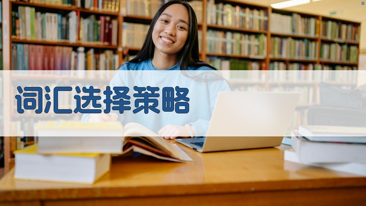 词汇选择策略 图2