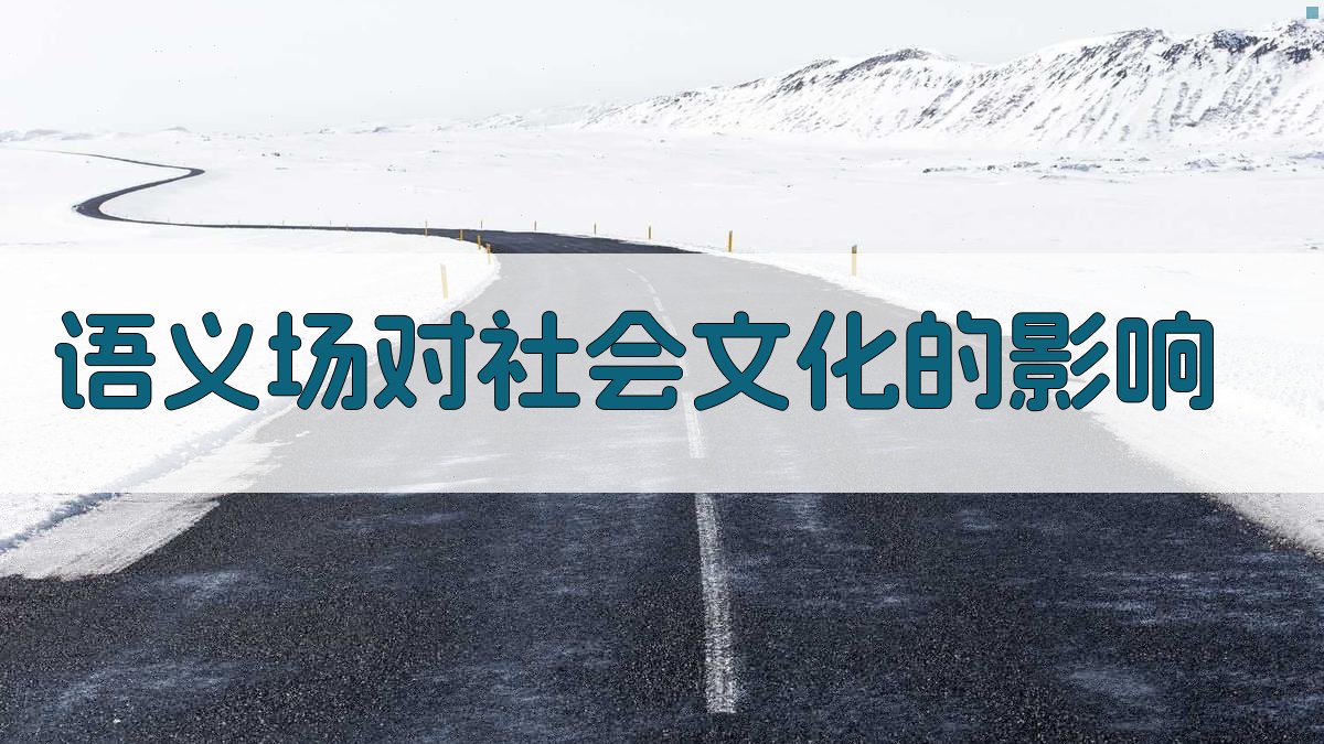 语义场对社会文化的影响 图2