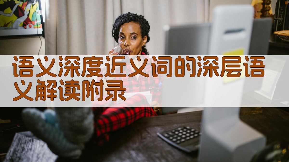 语义深度近义词的深层语义解读 · 附录 图4