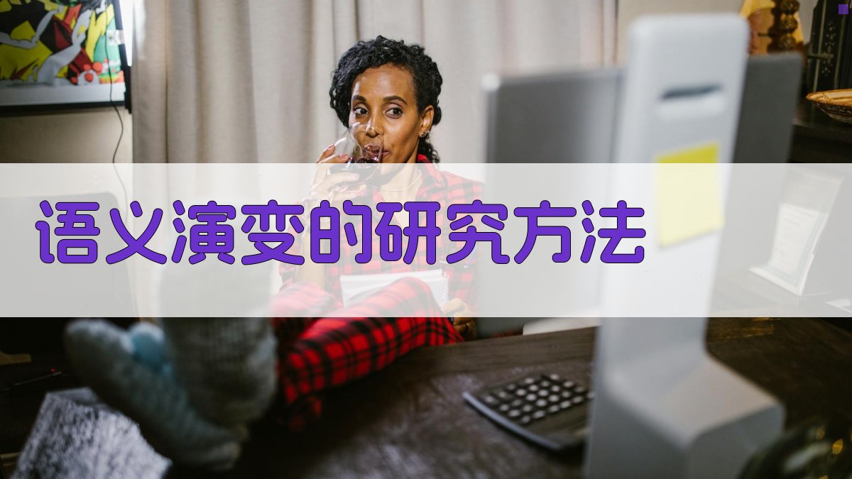 语义演变的研究方法 图2