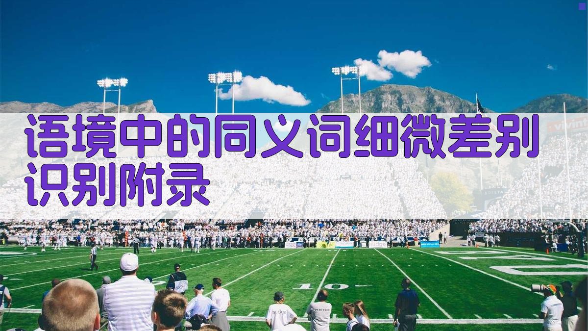 语境中的同义词细微差别识别 · 附录 图3