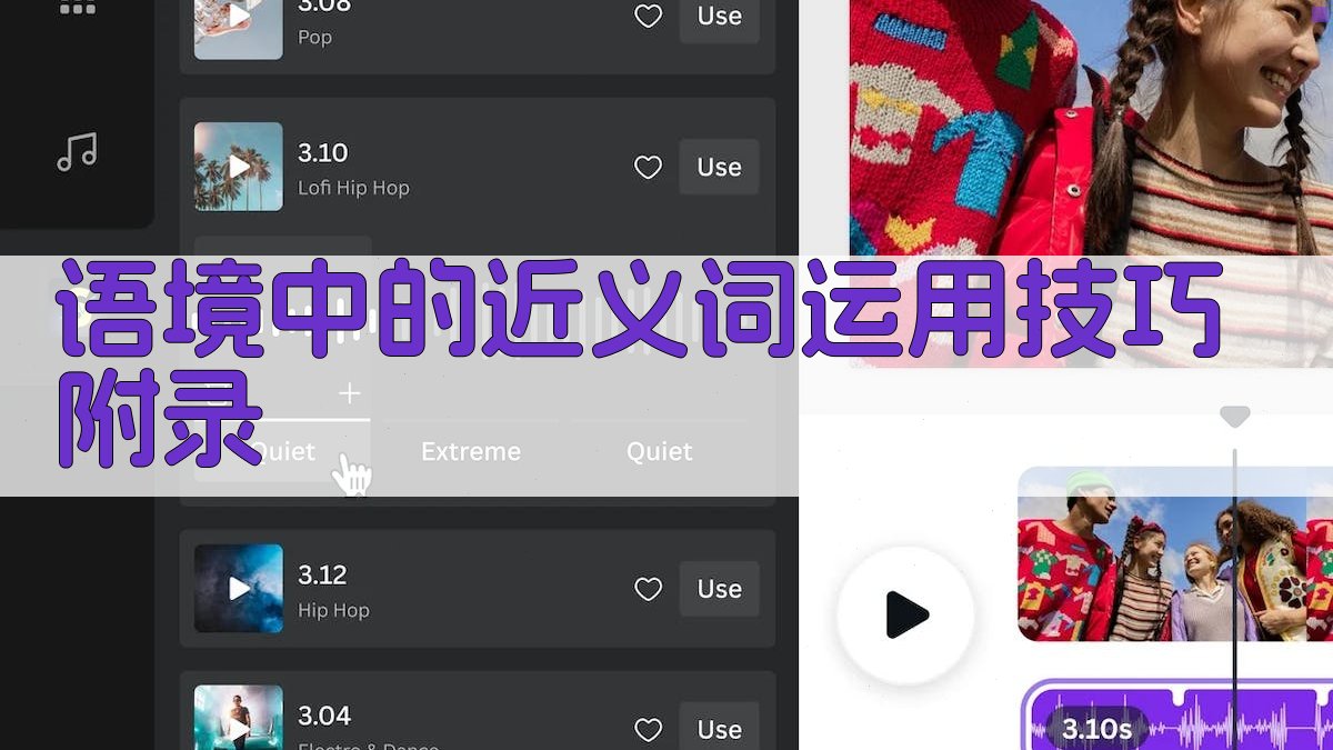 语境中的近义词运用技巧 · 附录 图4