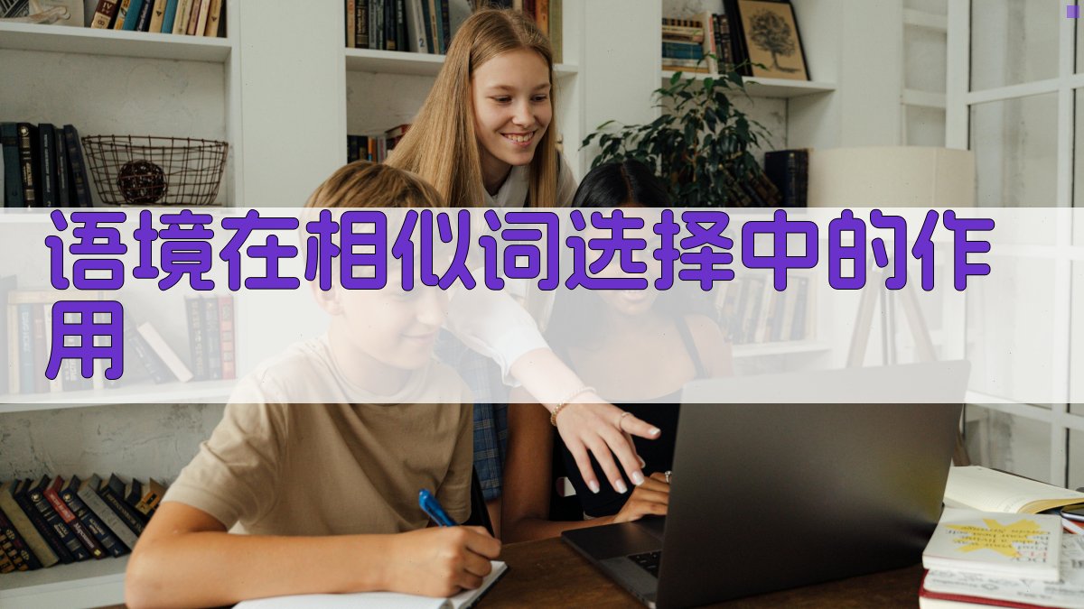 语境在相似词选择中的作用 图2