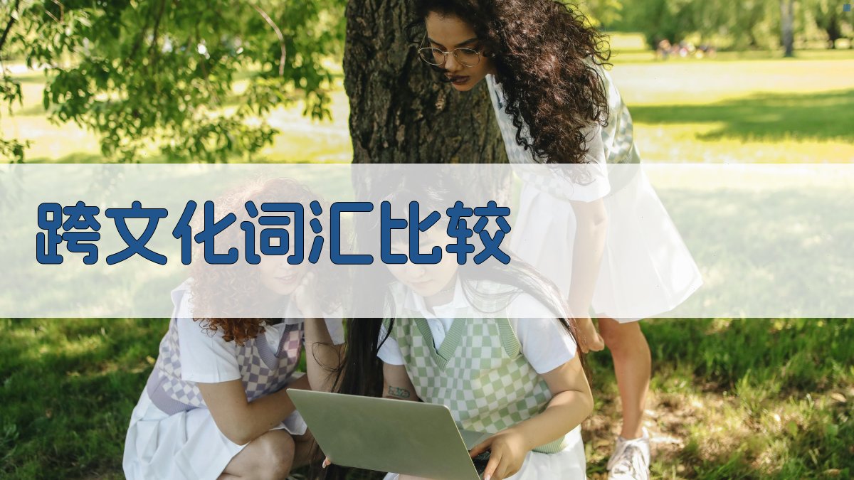 跨文化词汇比较 图3