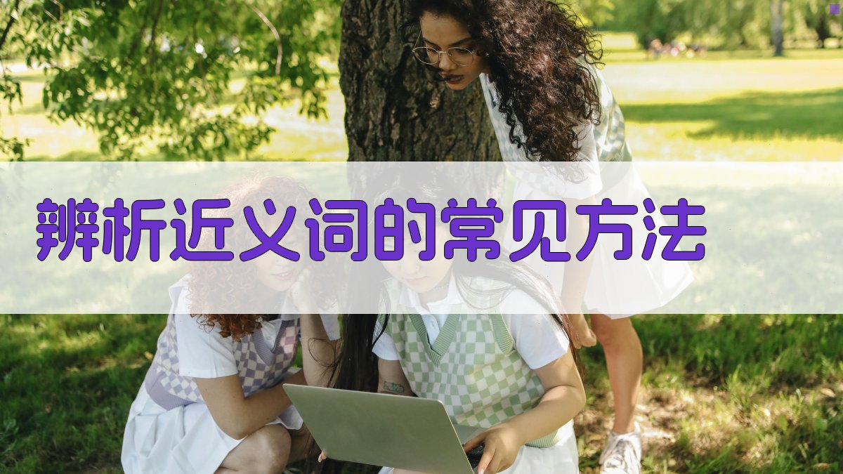 近义词辨析技巧解析