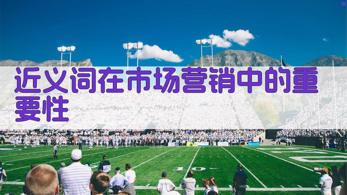 近义词在市场营销中的重要性 图1