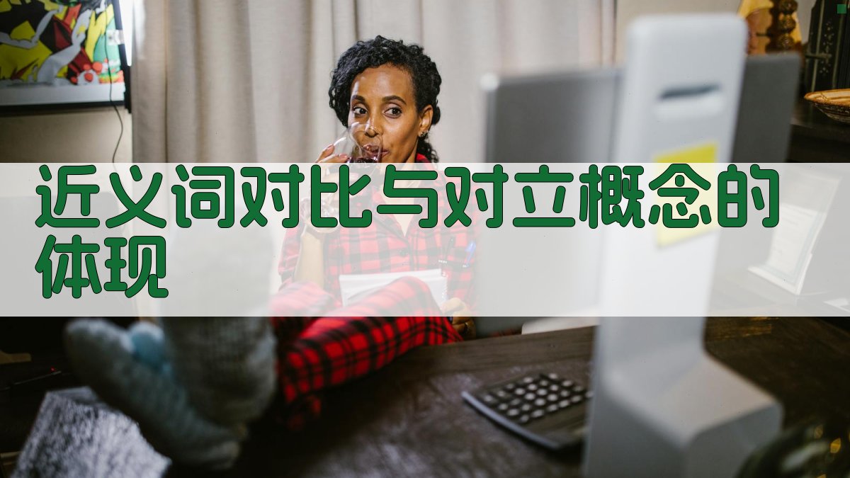 近义词对比与对立概念的体现 图1