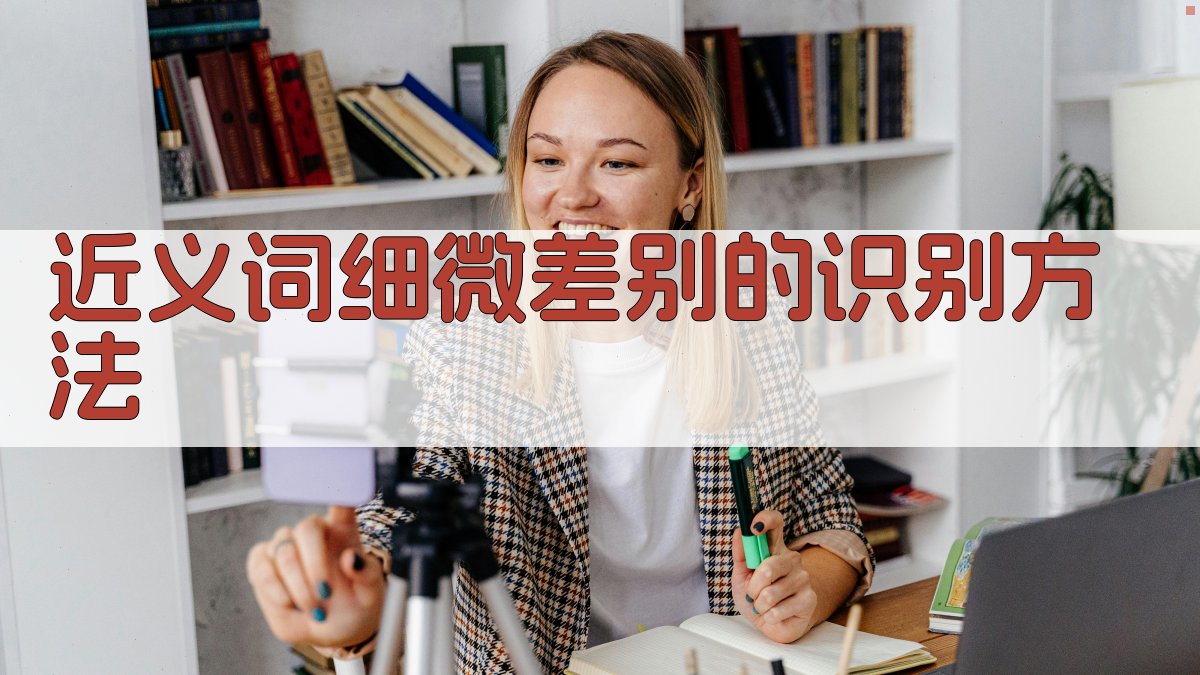 近义词细微差别的识别方法 图3